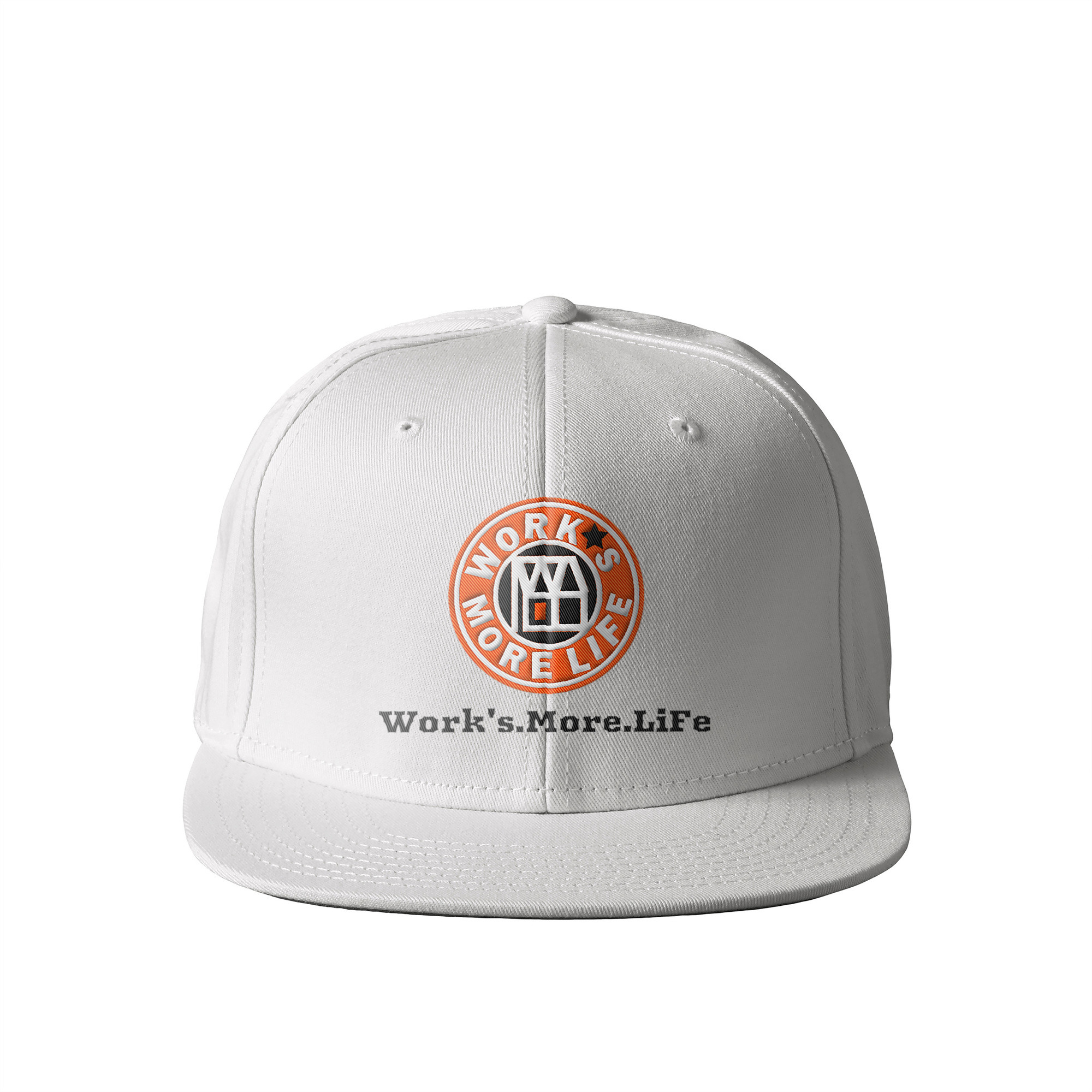 NAPTIME ホワイト ベースボールキャップ トレフォイル ベースボールキャップ ワンダーホワイト