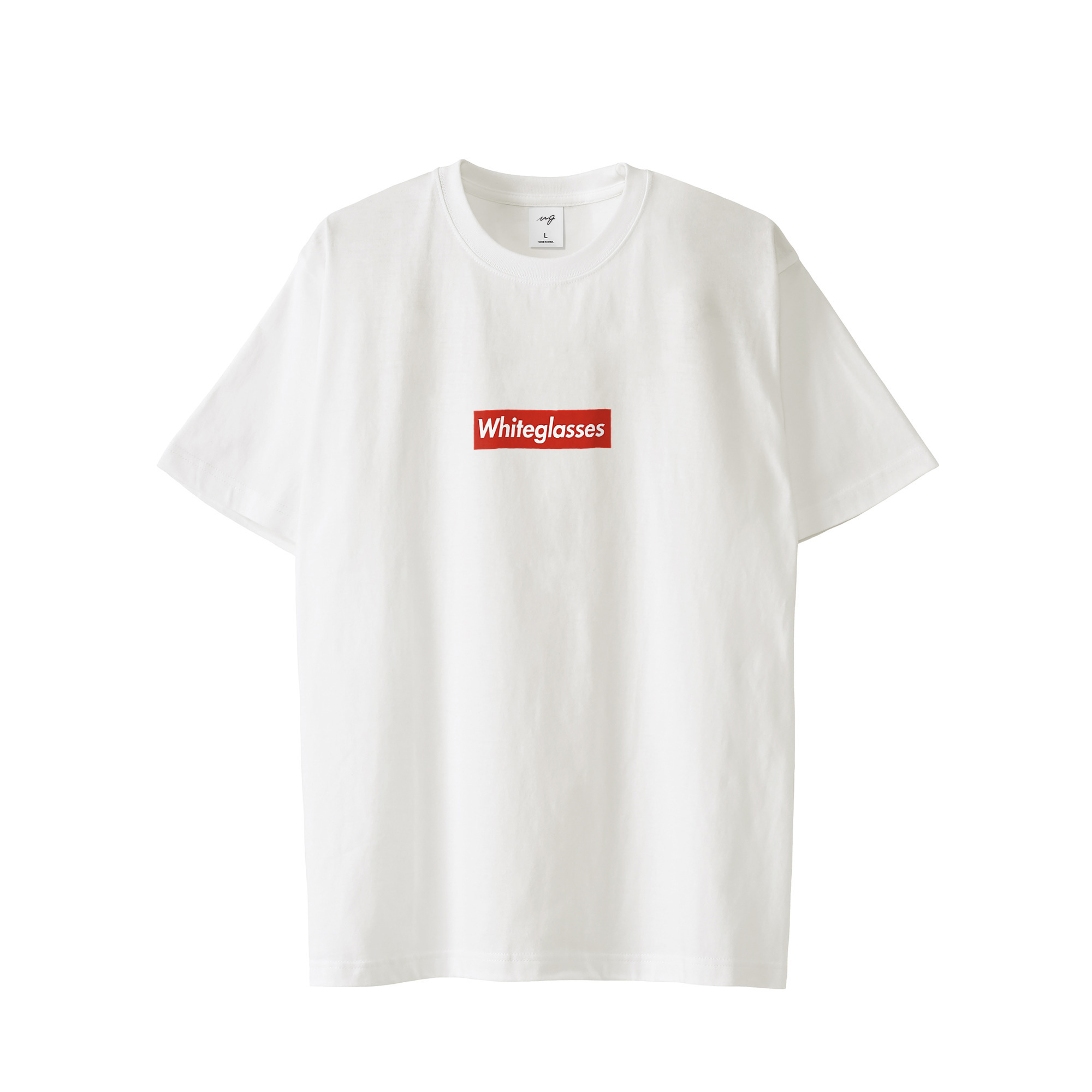 wg ベーシックTシャツ（Whiteglassesロゴ） | wg（ダブリュジー）