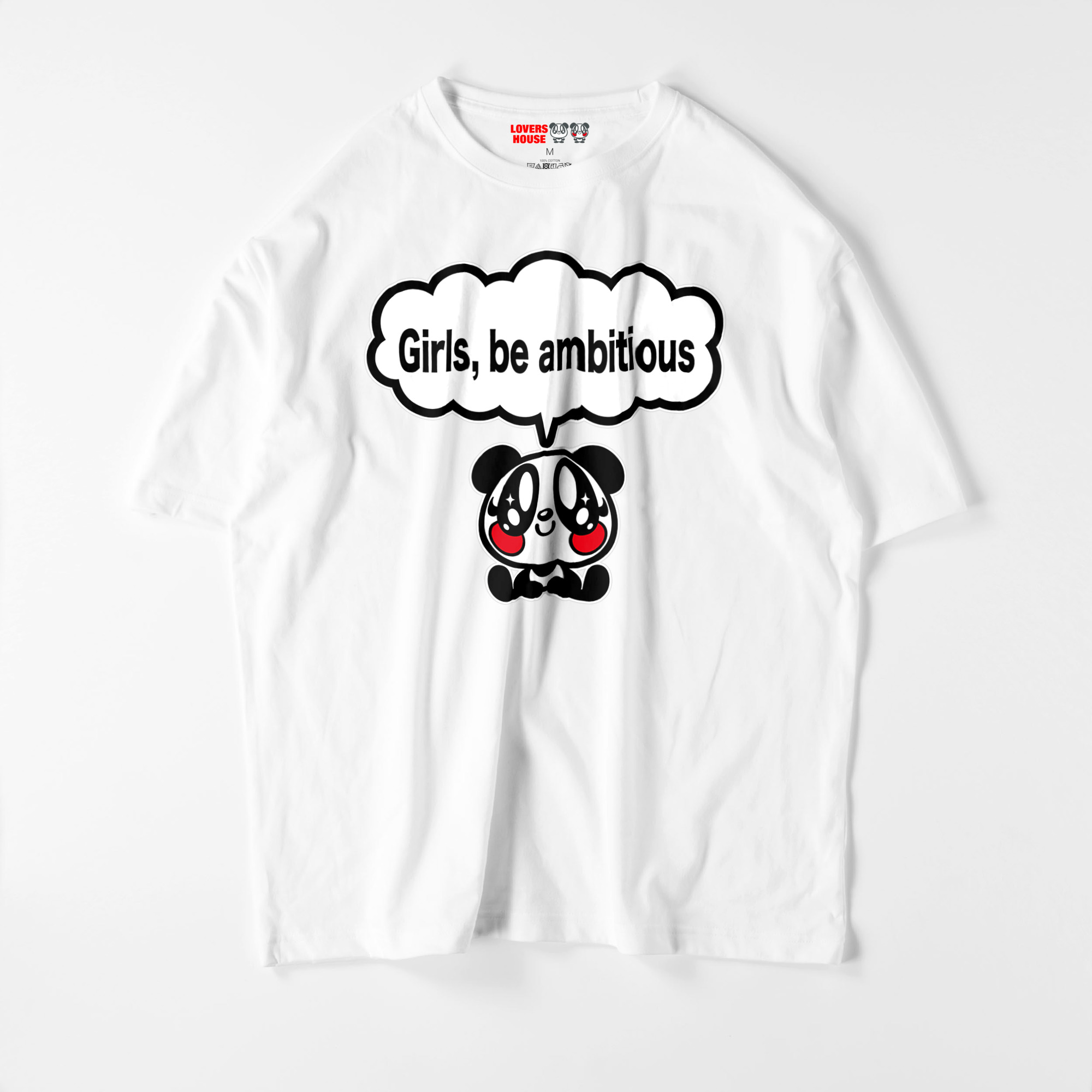 ビックシルエットガールズビーアンビシャスTシャツ | LOVERS HOUSE by