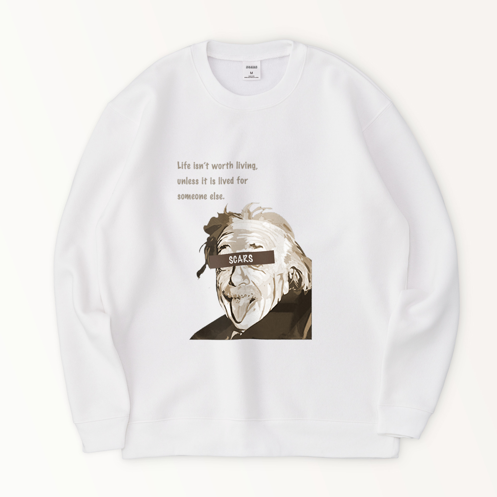 CPFM スウェット アインシュタイン BACK TO THE FUTURE / PACIFIC STANDARD TIME / トレーナー / EINSTEIN